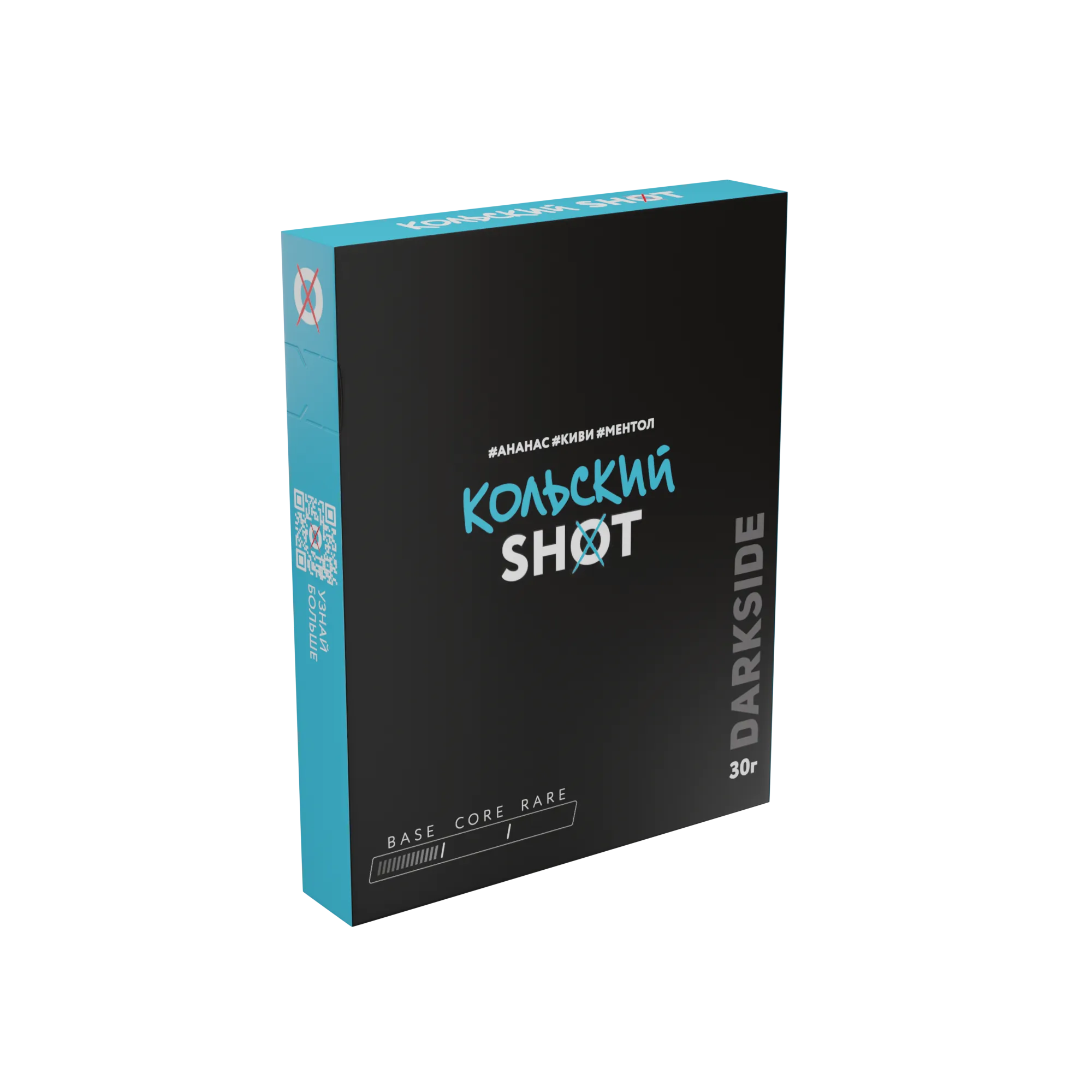 Табак для кальяна - Darkside - Shot - Кольский Краш ( с ароматом ананас, киви, ментол ) - 30 г