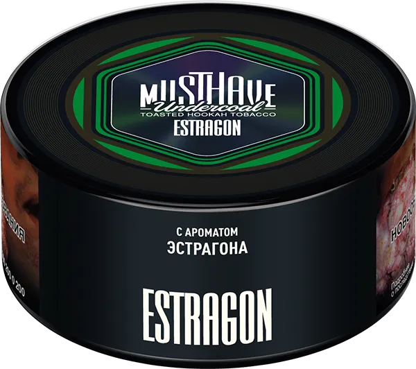 Табак для кальяна - Must Have - Estragon ( с ароматом тархуна ) 125 г