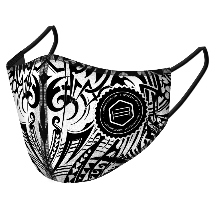 Маска - Japona Mask - White & Black Samurai