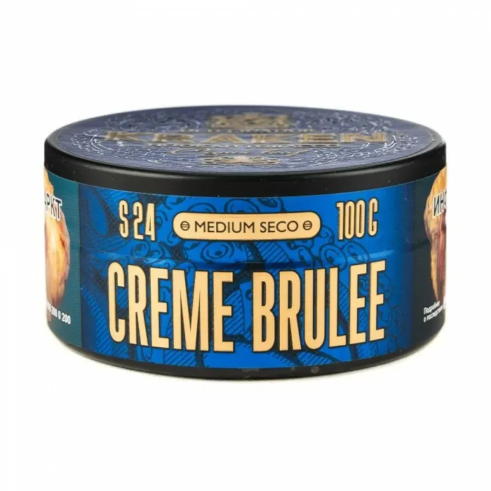 Табак для кальяна - Kraken - MS - Creme Brulee ( с ароматом крем брюле ) - 100 г