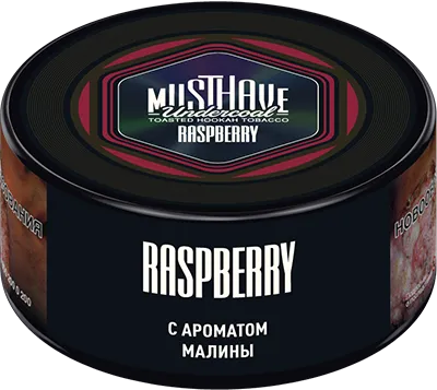Табак для кальяна - Must Have - Raspberry ( с ароматом малиновое варенье ) - small size - 25 г