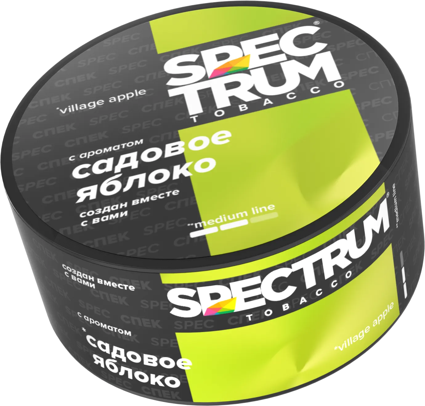 Табак для кальяна - Spectrum MD - Village Apple - ( с ароматом садовое яблоко ) - 25 г