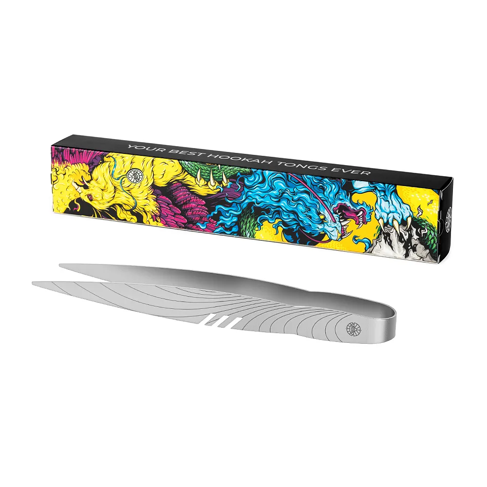 Щипцы - Alpha hookah - X Tongs - SILVER - PF XTGNSSLVR