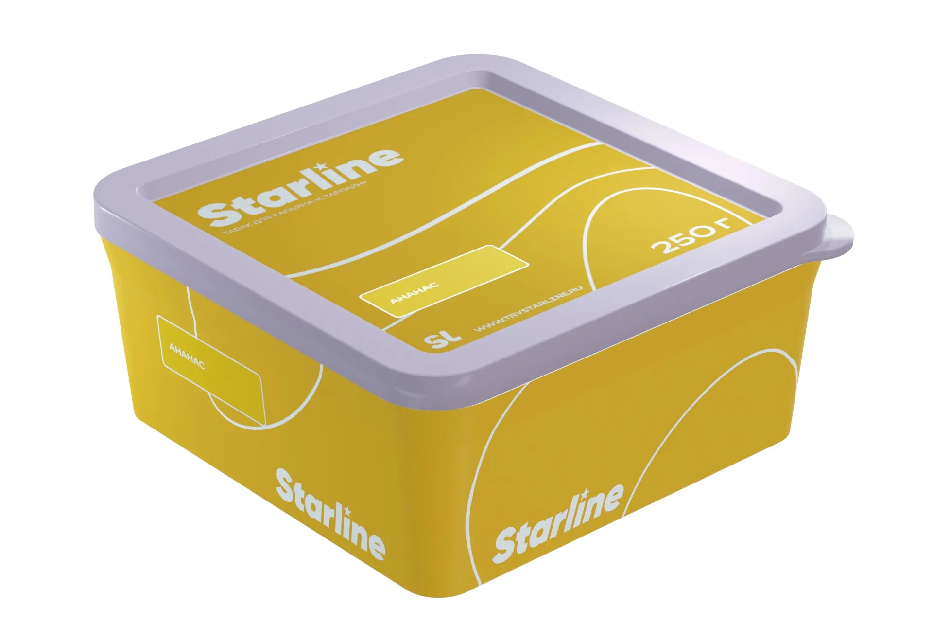Табак для кальяна - Starline - АНАНАС ( с ароматом ананас ) - 250 г