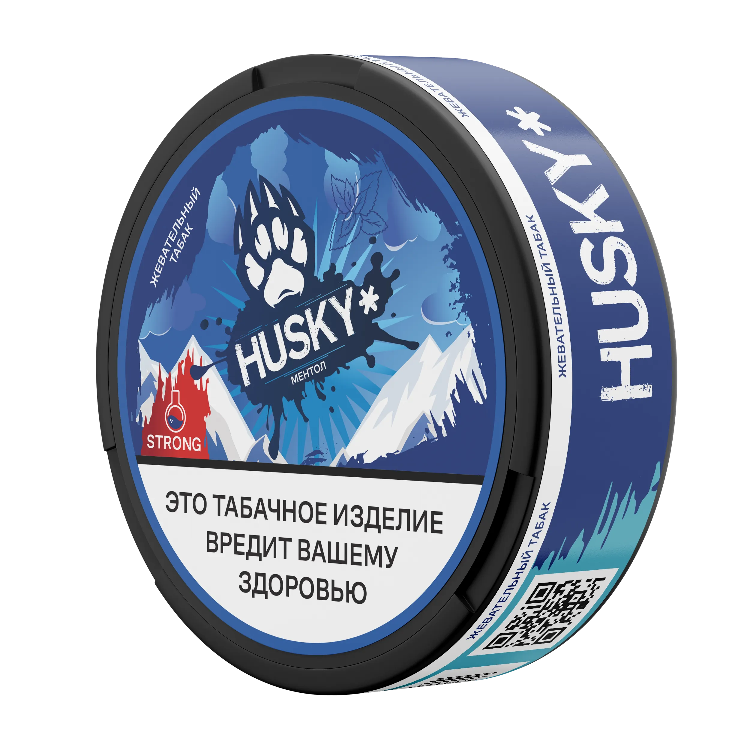 Жевательный табак - HUSKY STRONG - Menthol ( ментол ) - 13 г