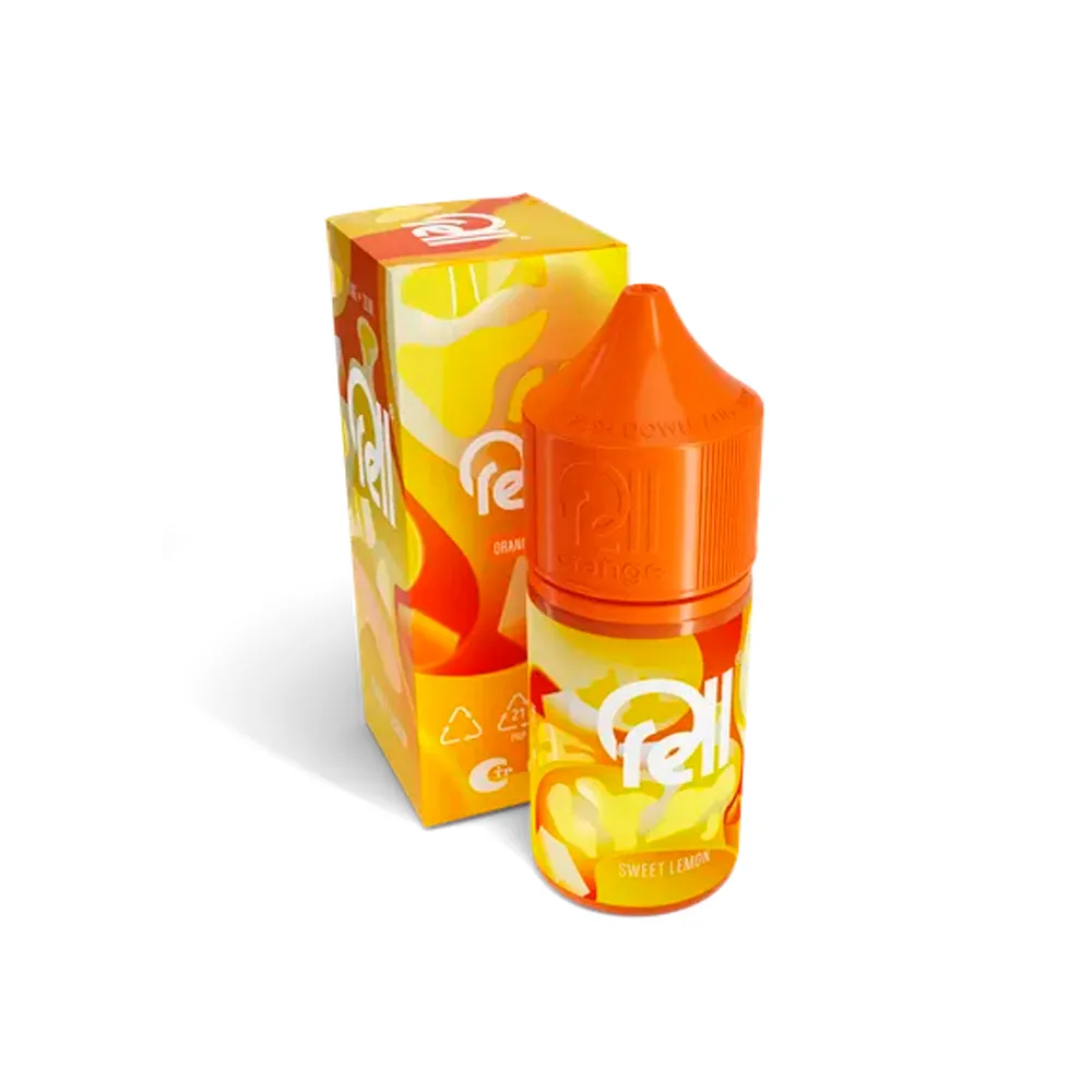 Жидкость для ЭСДН RELL ORANGE - Sweet Lemon ( с ароматом сладкий лимон ) - 10 мл / 18 мг/см3
