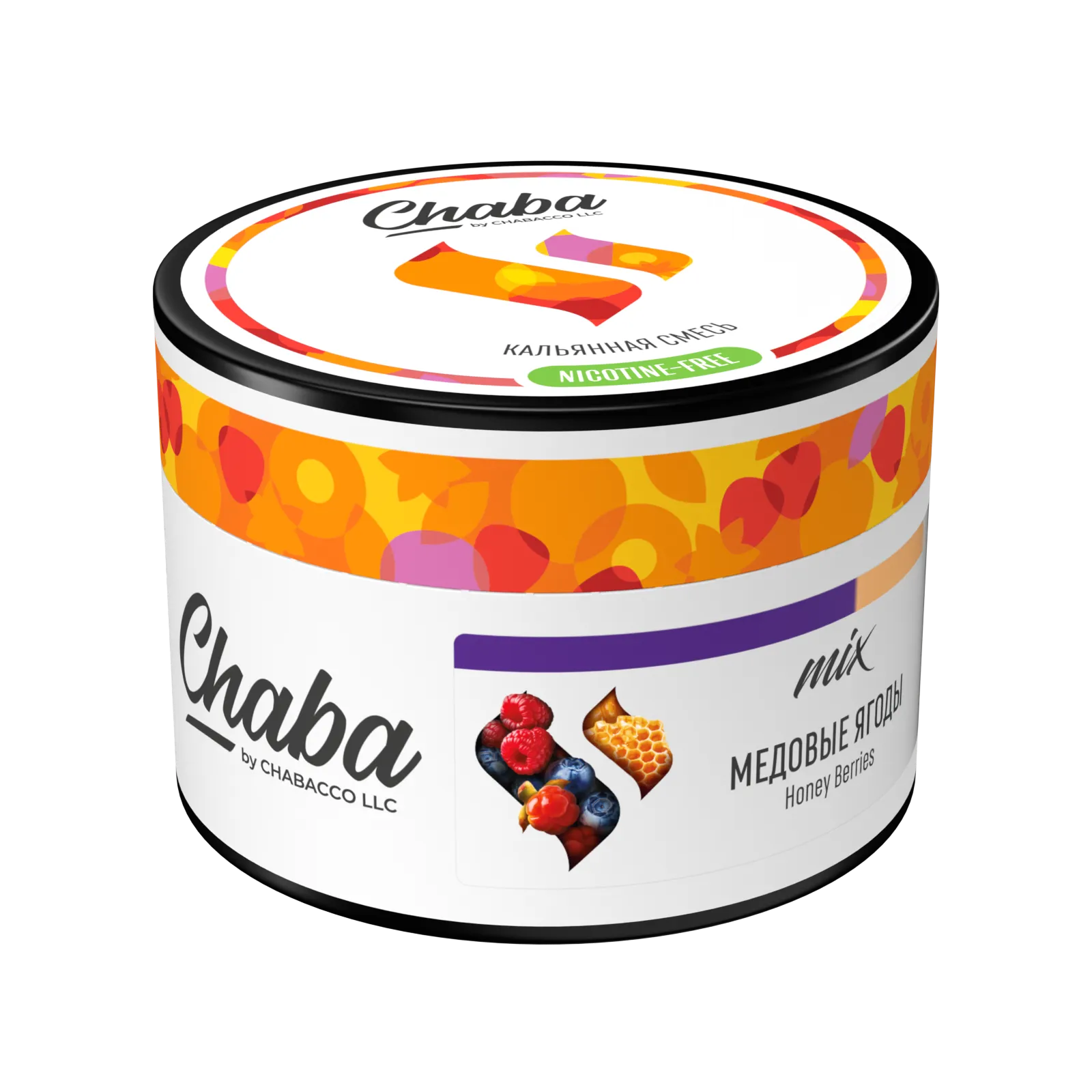Бестабачная смесь для кальяна - Chaba Mix - Honey Berries ( с ароматом медовые ягоды ) - 40 г
