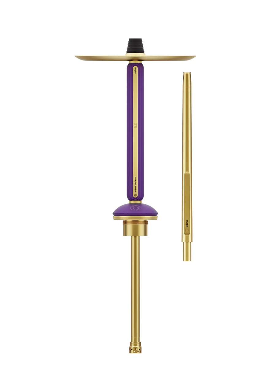 Кальян - Alpha Hookah - ECHO GOLD - JADE PURPLE (CHGJPRPL)