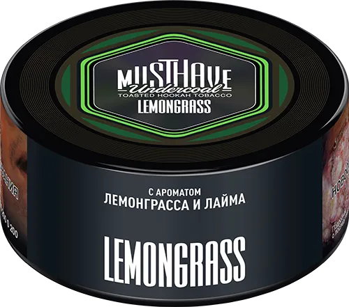 Табак для кальяна - Must Have - Lemongrass ( с ароматом лемонграса и лайма ) - small size - 25 г