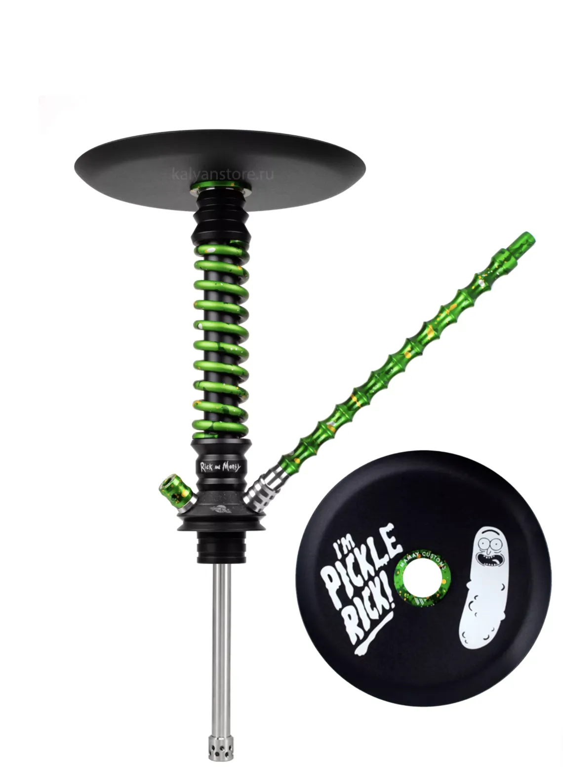 Кальян - Mamay - Coilovers Micro FULL ANOD - ( Rick and Morty )