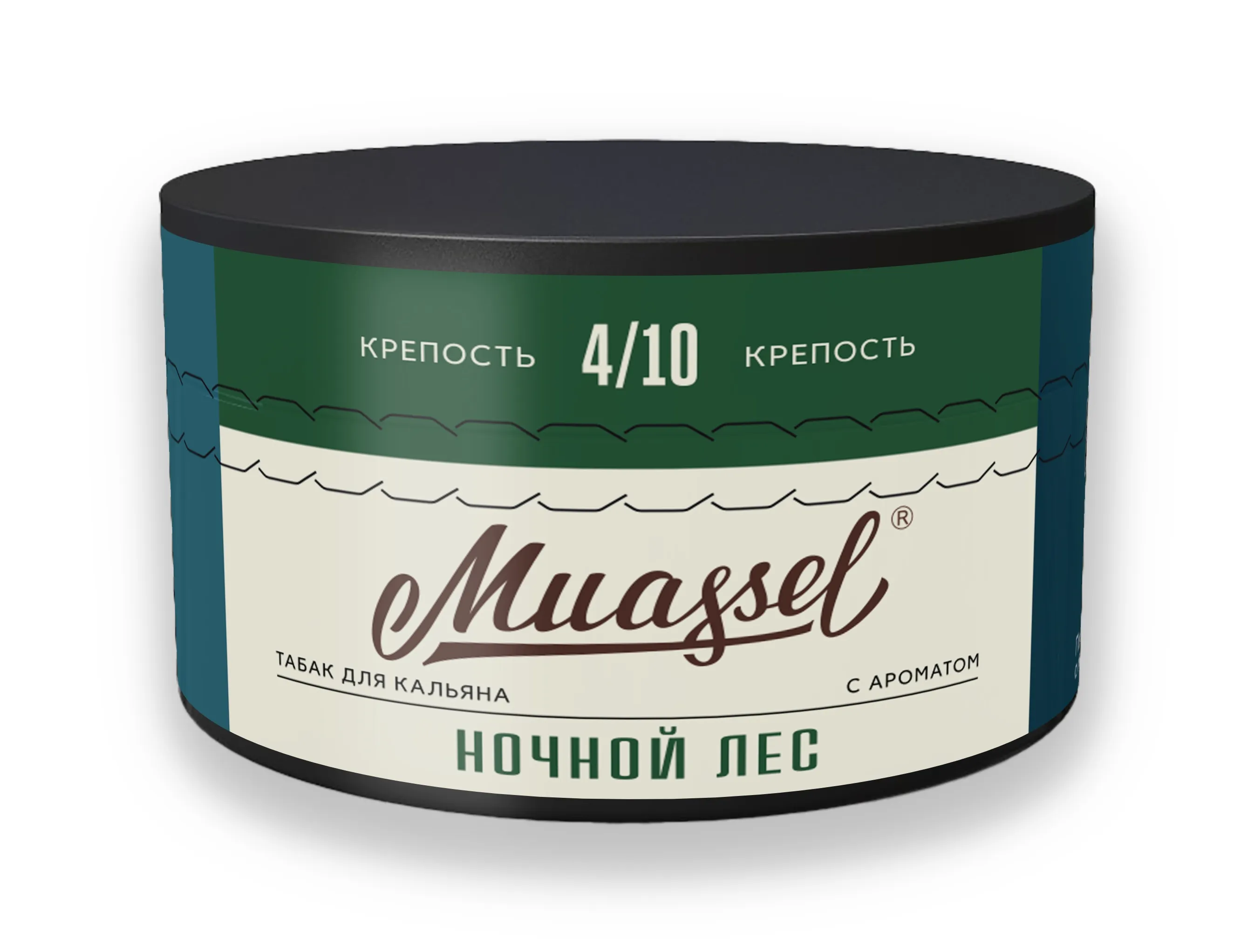 Табак для кальяна - Muassel Medium 4/10 - НОЧНОЙ ЛЕС ( с ароматом хвоя, дикие ягоды ) - 200 г