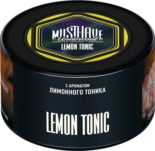 Табак для кальяна - Must Have - LEMON TONIC ( с ароматом лимонного тоника ) 250 г (Новая фасовка)