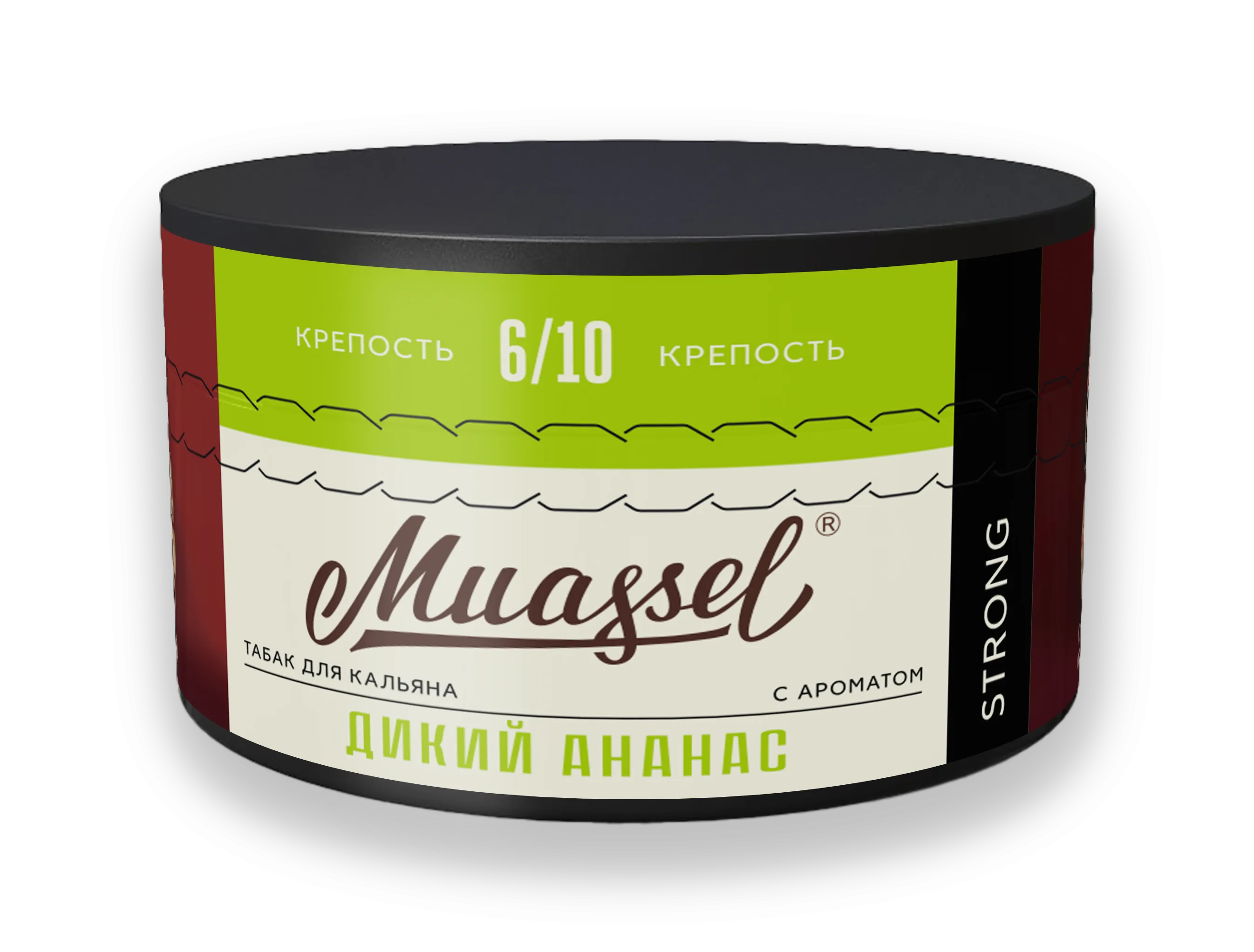 Табак для кальяна - Muassel Medium 4/10 - ДИКИЙ АНАНАС ( с ароматом ананас ) - 200 г