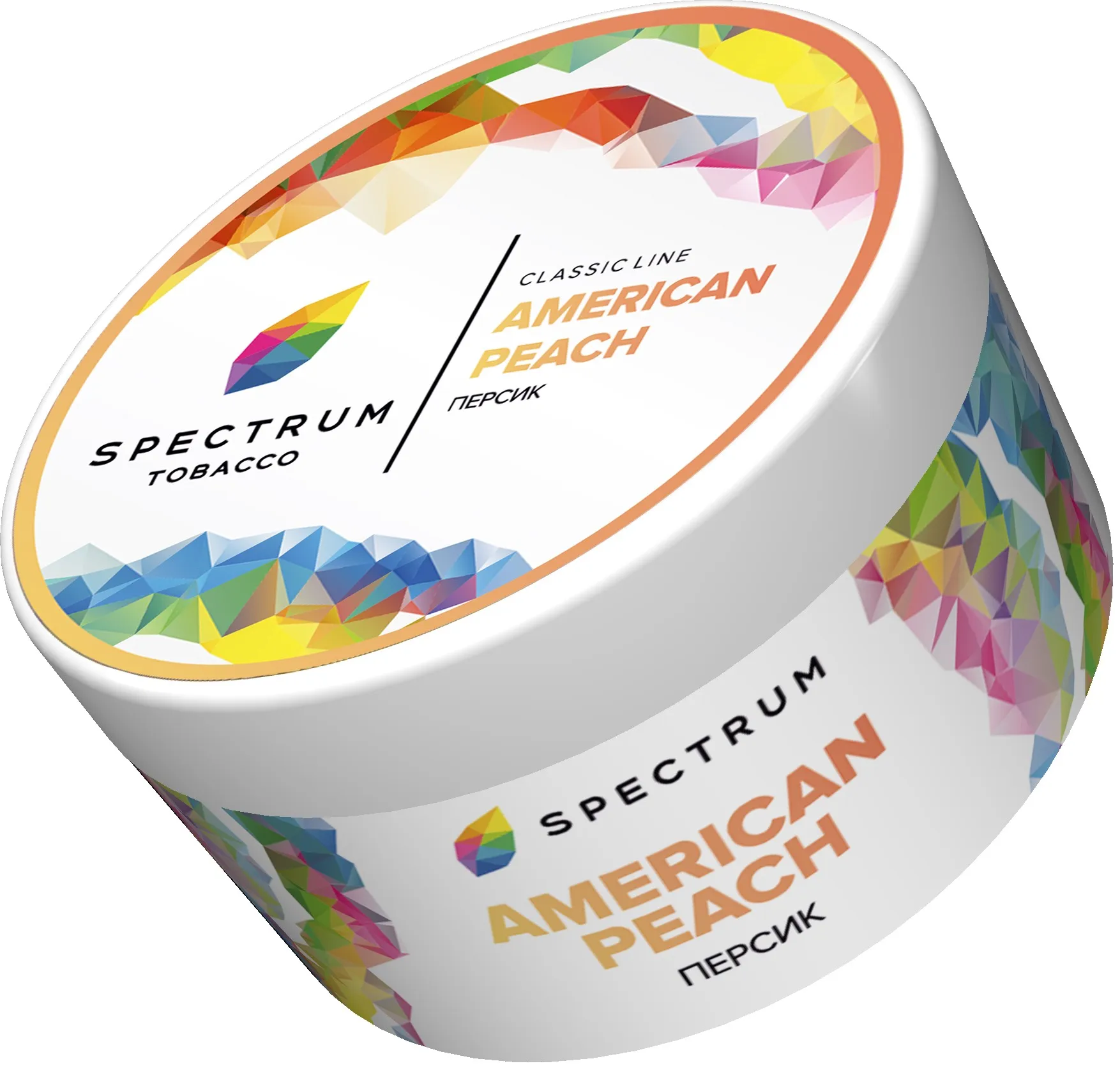 Табак для кальяна - SPECTRUM - AMERICAN PEACH ( с ароматом персик ) - 200 г - LIGHT