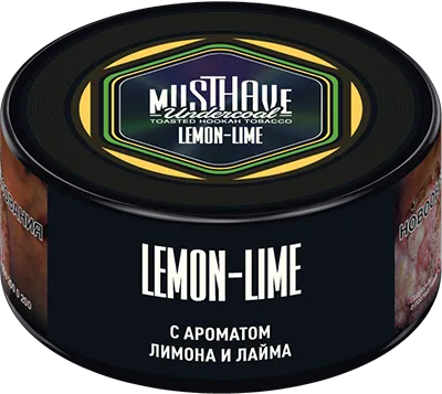 Табак для кальяна - Must Have - Lemon-lime ( с ароматом лимон-лайм ) - small size - 25 г