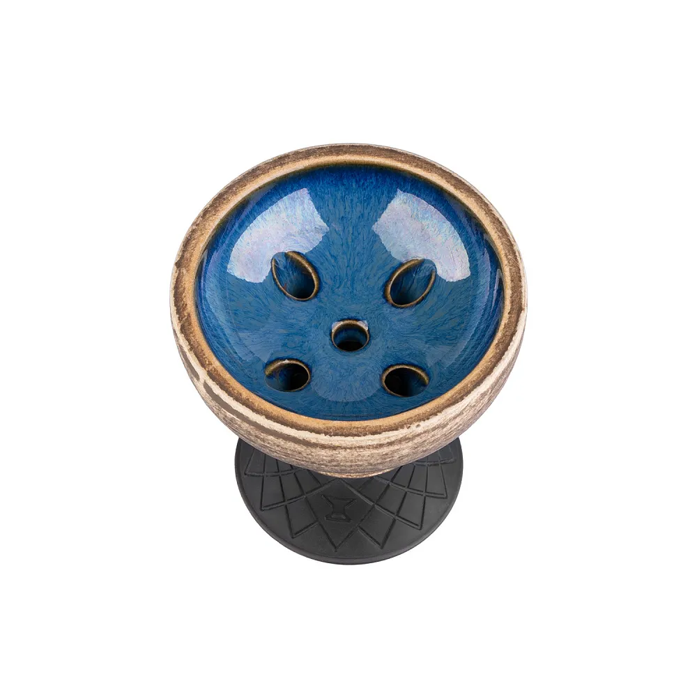 Чаша для кальяна - Alpha Bowl - Turk Design PRO Blue Ocean ( турка )