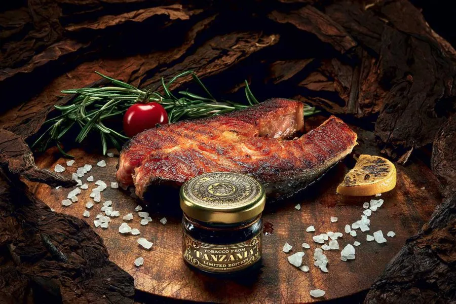 Табак  - WTO - Tanzania - Salmon Grill (T 03)( с ароматом лосось гриль ) - 20 г