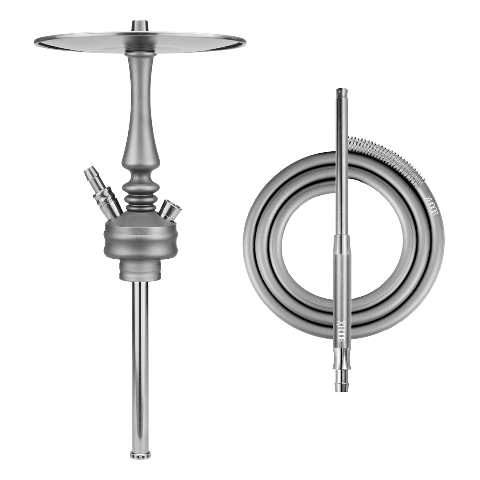 Кальян - Hoob - Mars Mini - Space gray ( Stainless Steel )