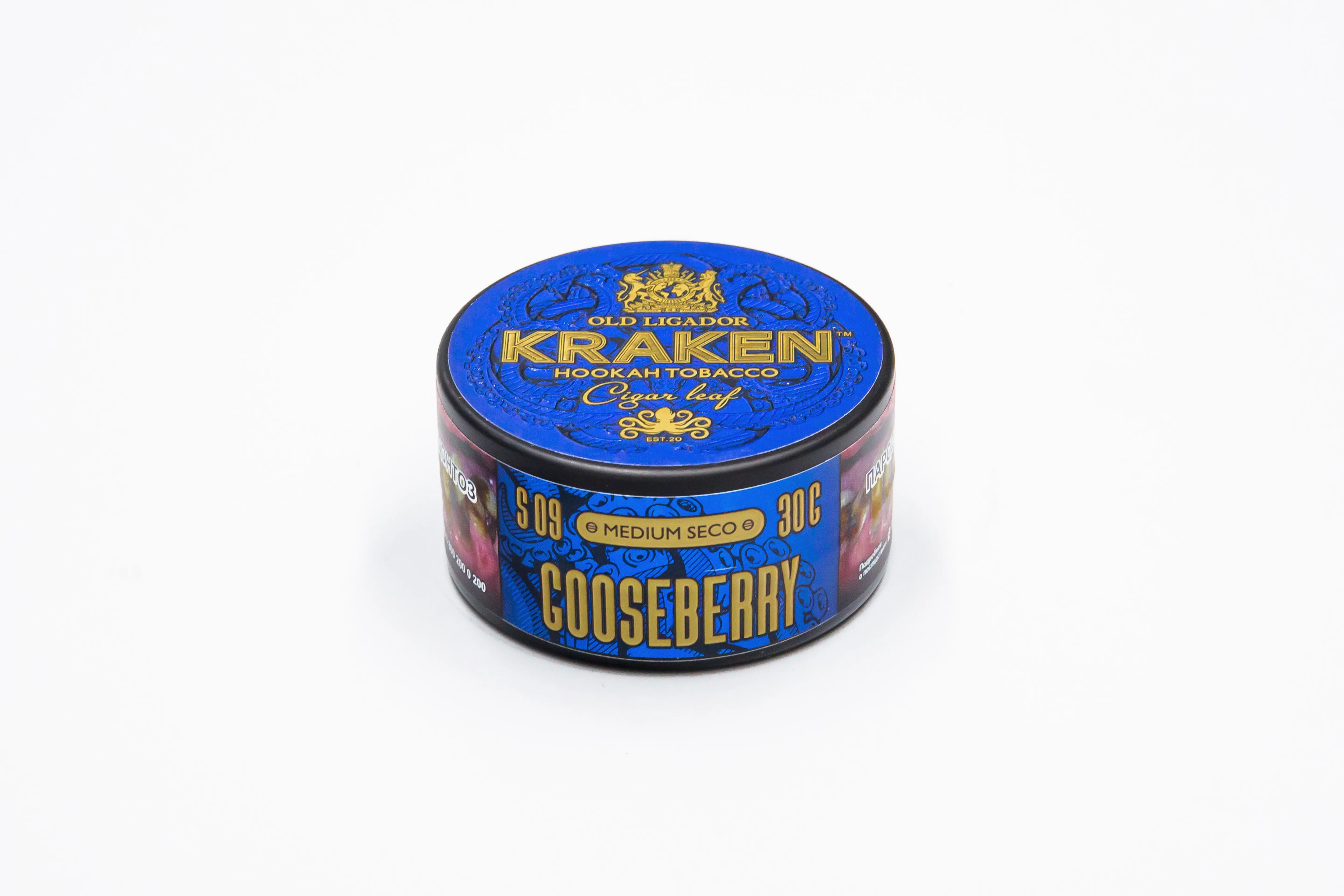 Табак для кальяна - Kraken - MS - Gooseberry (S09) ( с ароматом крыжовник ) - 30 г