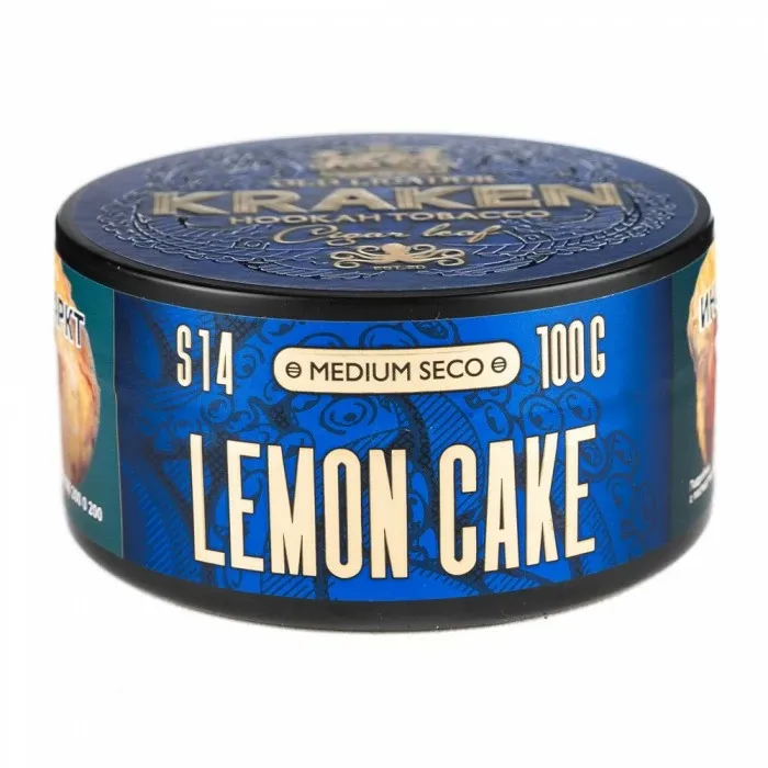Табак для кальяна - Kraken - MS - Lemon Cake ( с ароматом лимонный кекс ) - 100 г