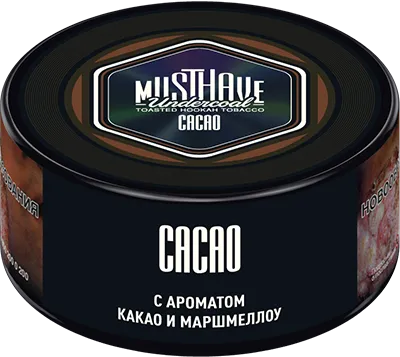 Табак для кальяна - Must Have - Cacao ( с ароматом какао и маршмеллоу ) - small size - 25 г