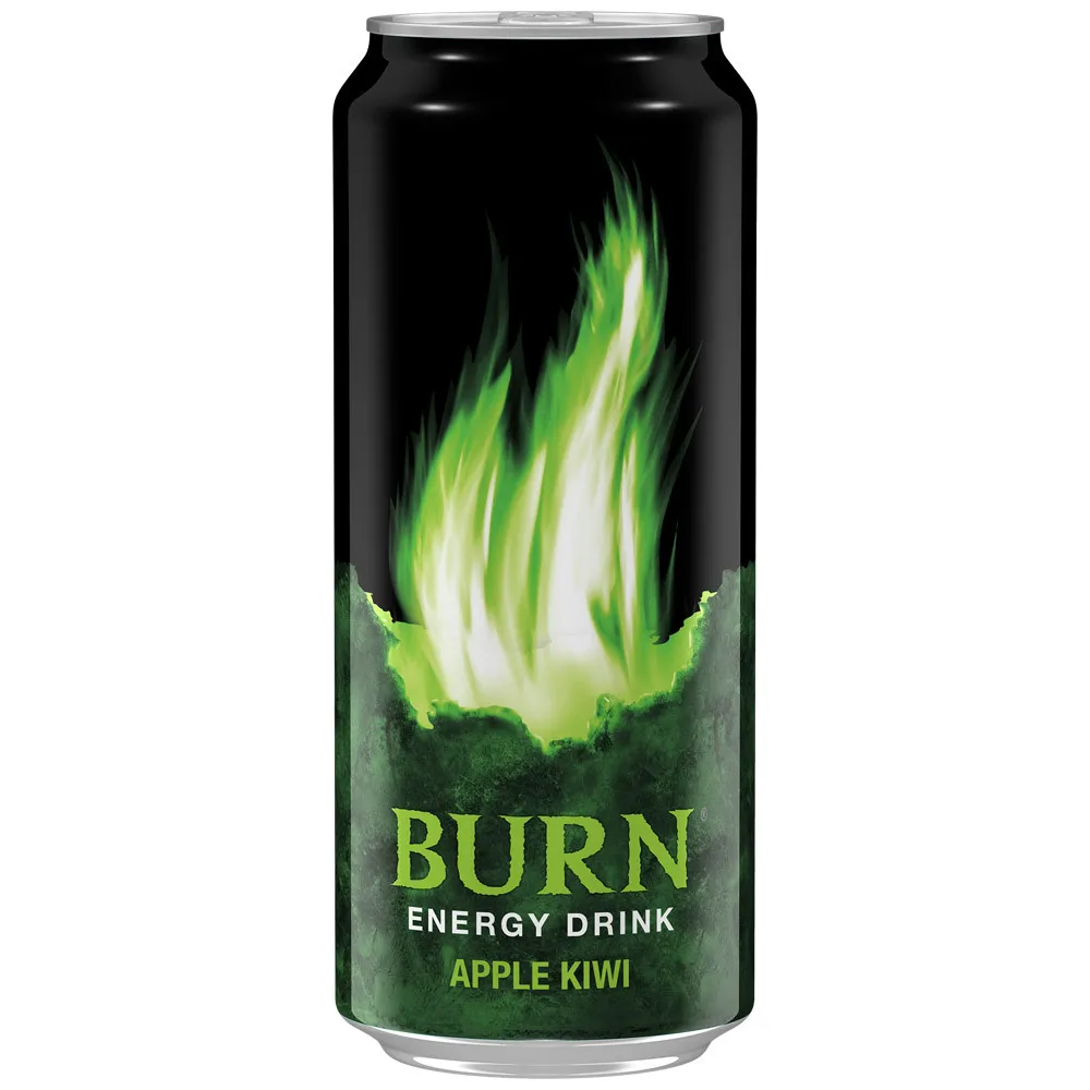Энергетик - Burn - Яблоко-киви - 0,4л ЖБ