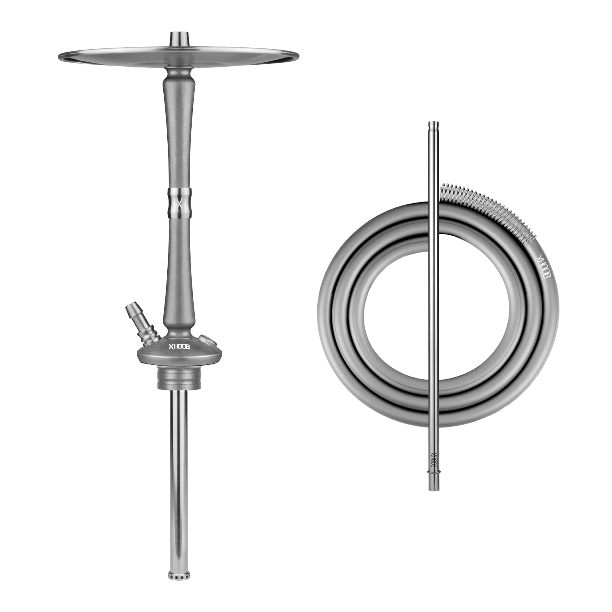 Кальян - Hoob - Go - Space gray ( Stainless Steel )