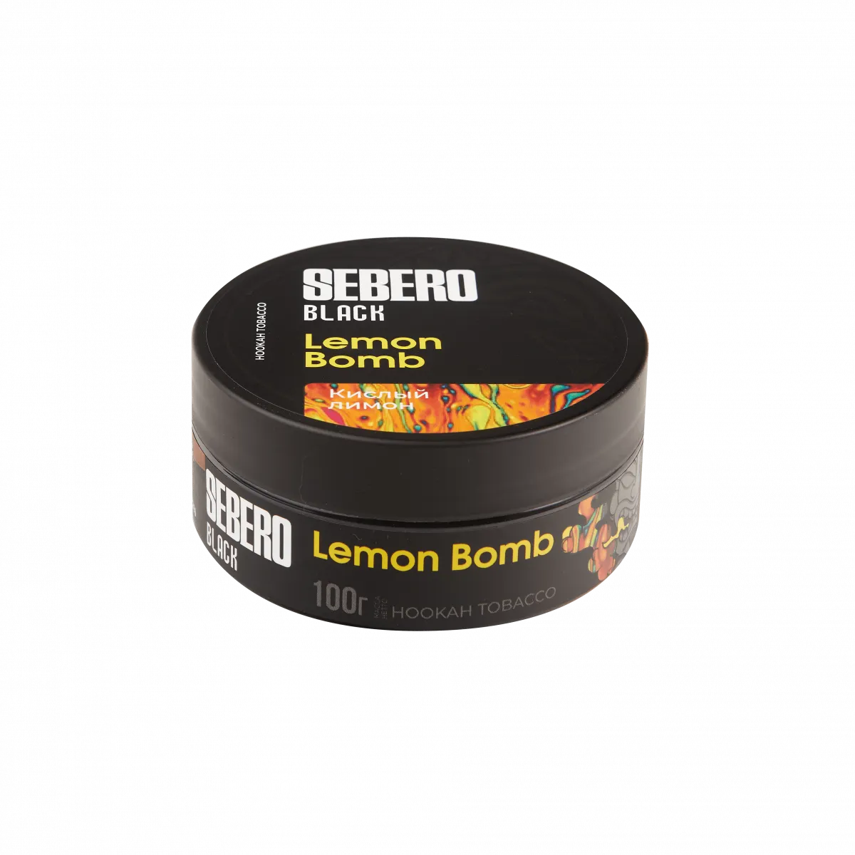 Табак для кальяна - Sebero black - Lemon Bomb ( с ароматом кислый лимон ) - 100 г