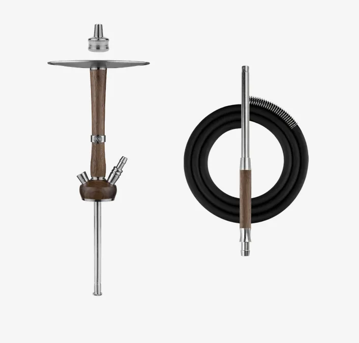 Кальян - Hoob - Enzo WOOD - Американский орех / Stainless steel