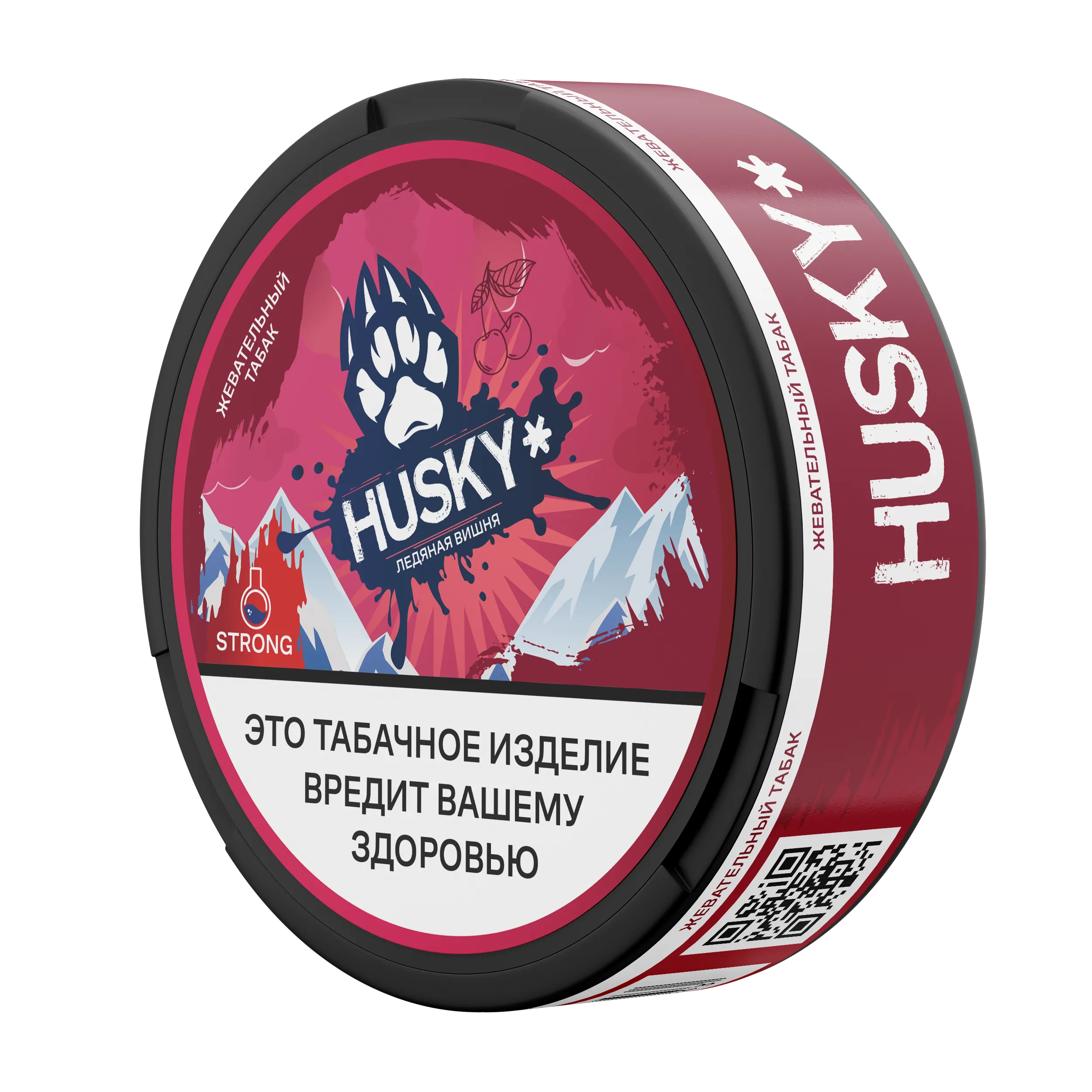 Жевательный табак - HUSKY STRONG - Cherry ( вишня ) - 13 г