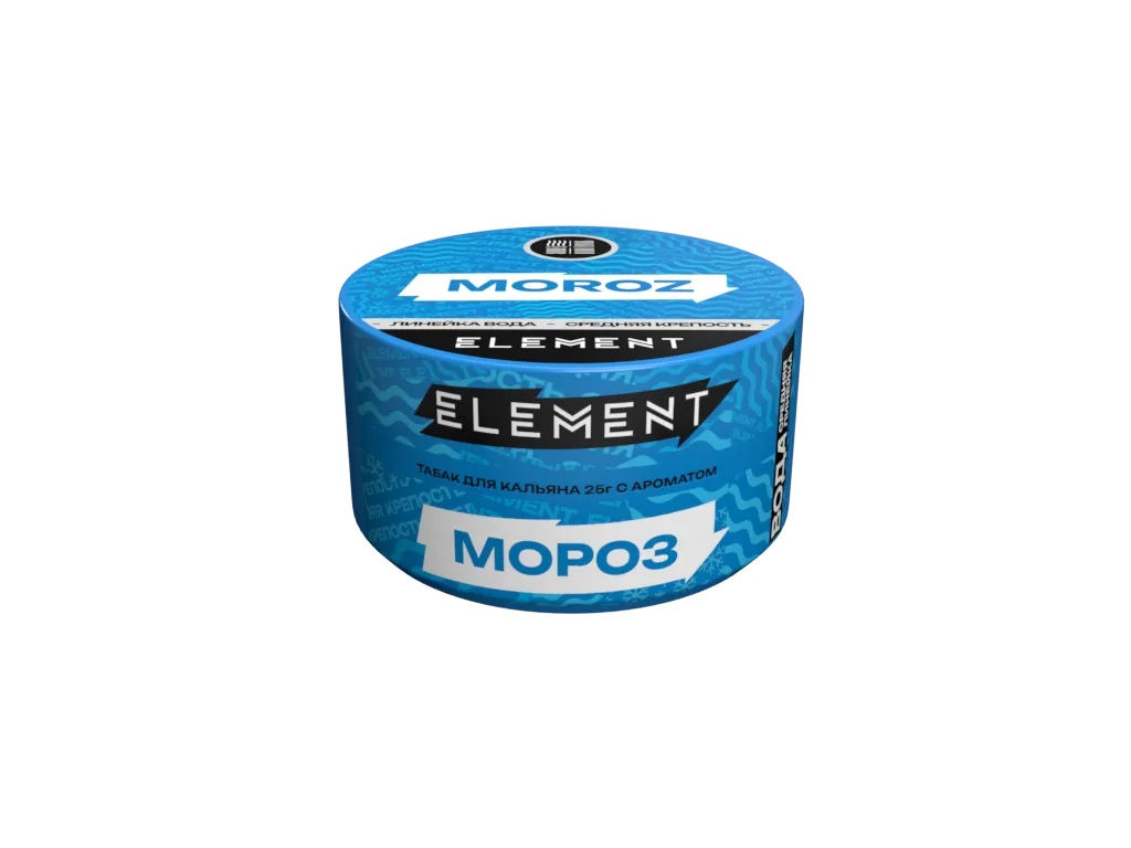 Табак для кальяна - (Oбн.) Element Water - Moroz ( с ароматом холода ) - 25 г