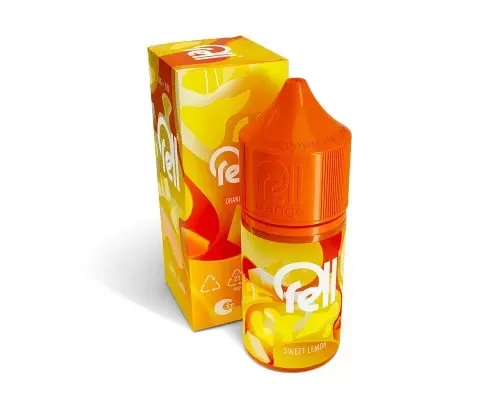 Жидкость для ЭСДН RELL ORANGE - Strawberry Pina Colada ( с ароматом клубничная пина колада ) - 10 мл / 18 мг/см3