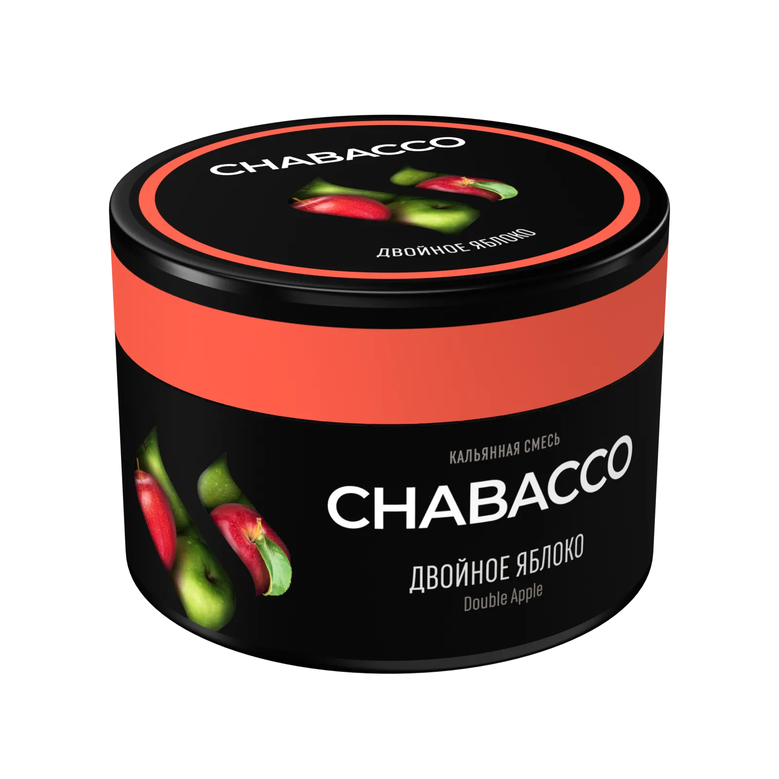 Бестабачная смесь для кальяна - Chabacco Medium - Double Apple ( с ароматом двойное яблоко ) - 40 г