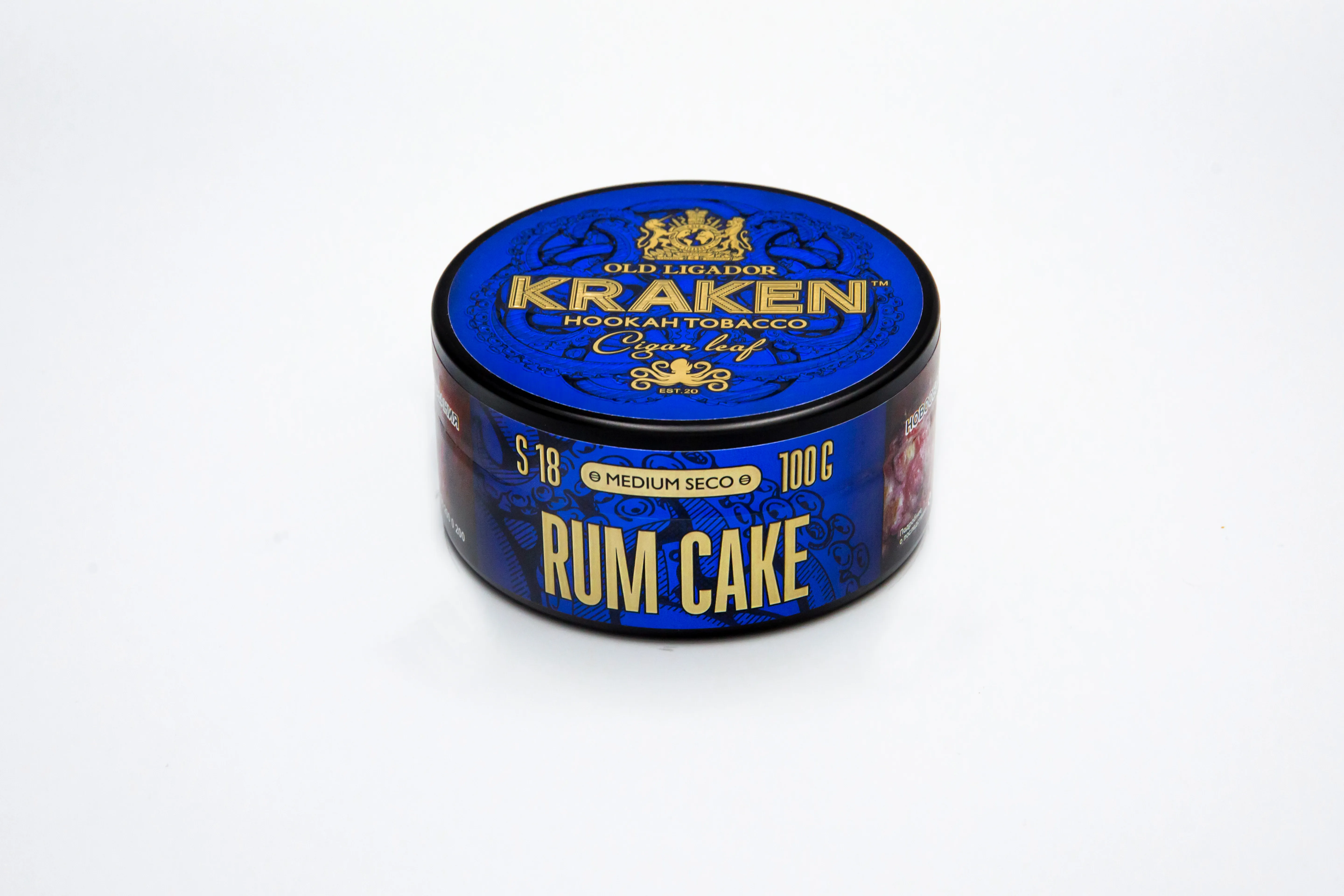 Табак для кальяна - Kraken - MS - Rum Cake ( с ароматом ромовый кекс ) - 100 г