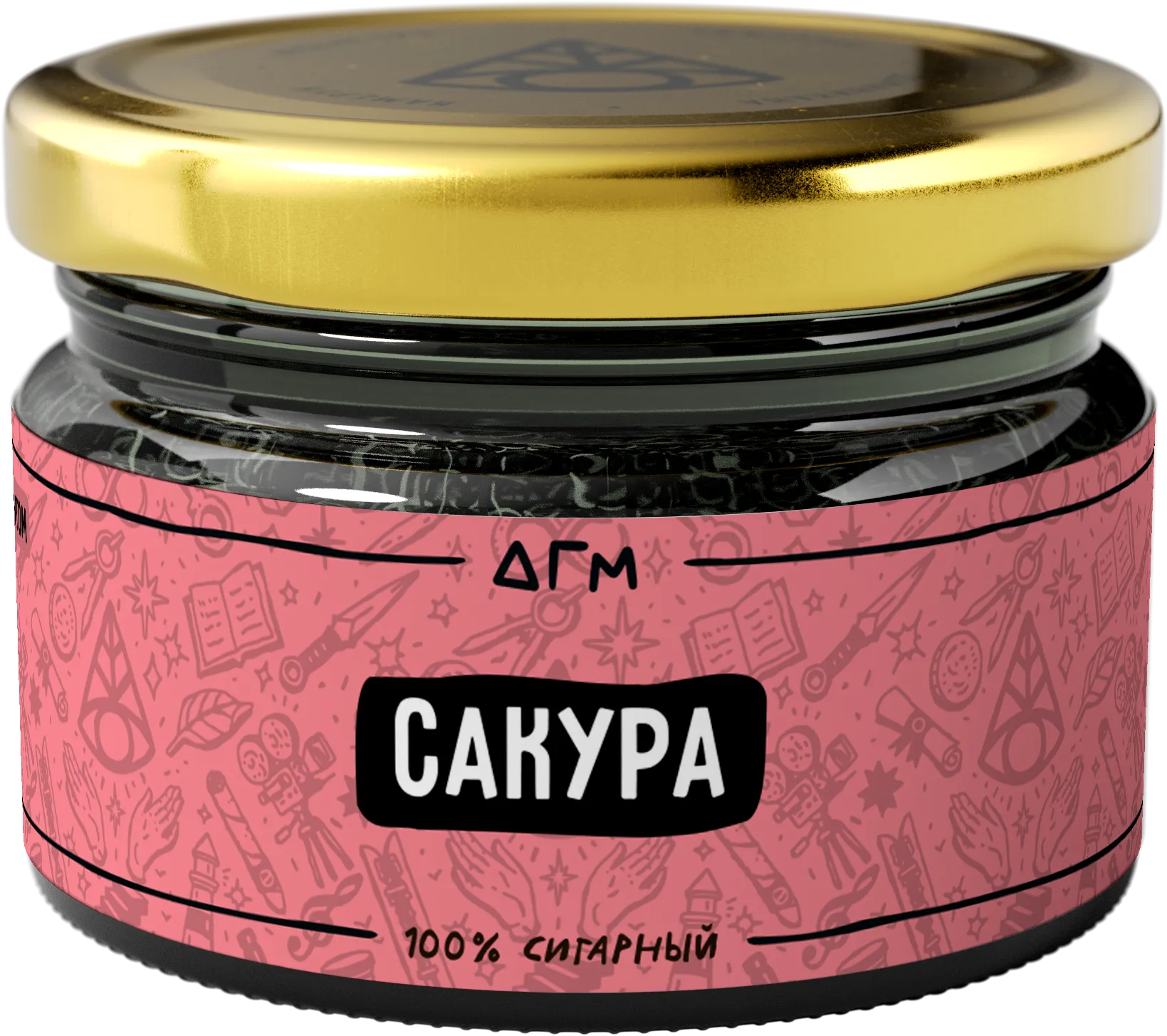 Табак для кальяна - Dogma - САКУРА ( с ароматом вишня ) - 80 г