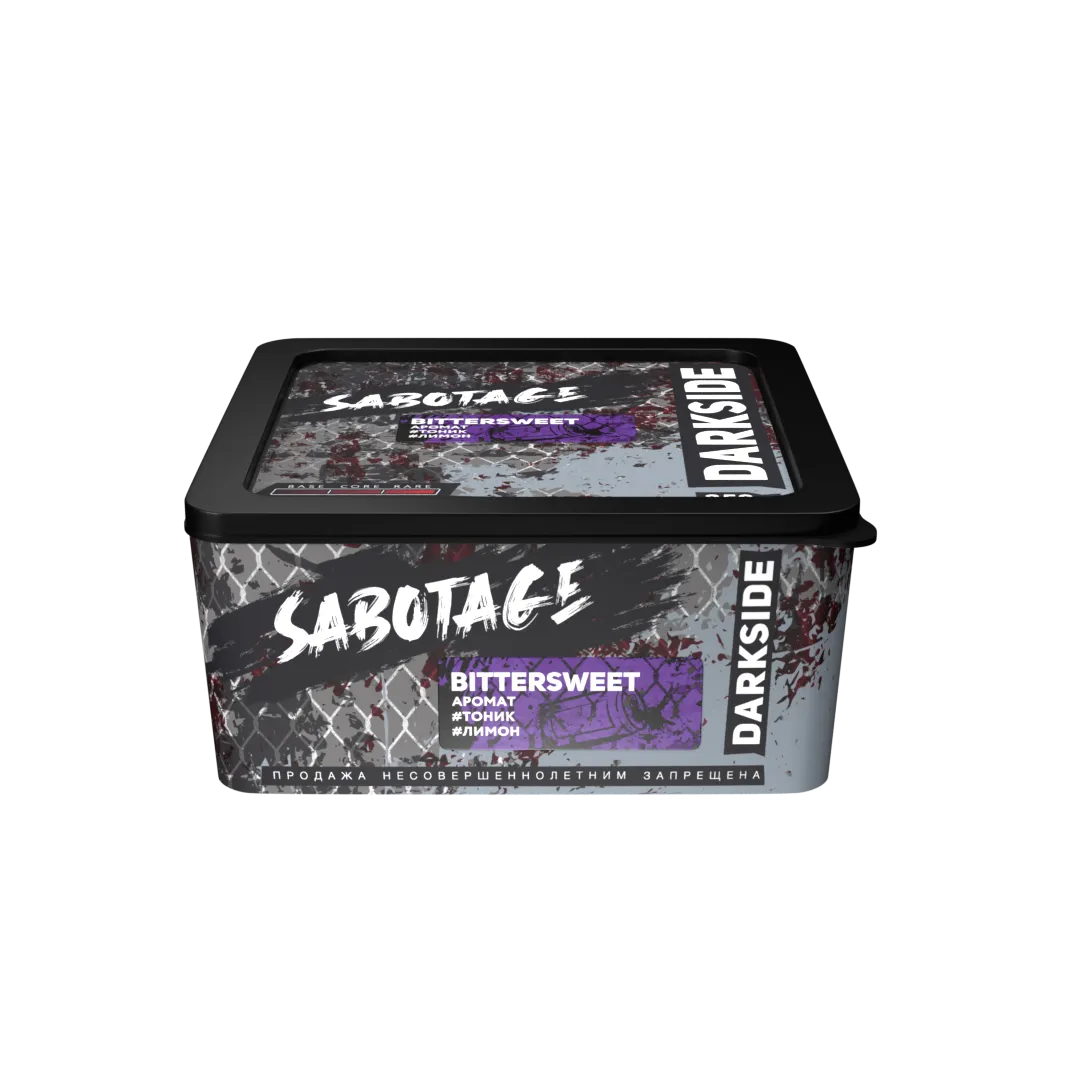 Табак для кальяна - Darkside Sabotage - BITTERSWEET ( с ароматом лимон тоник ) 250 г