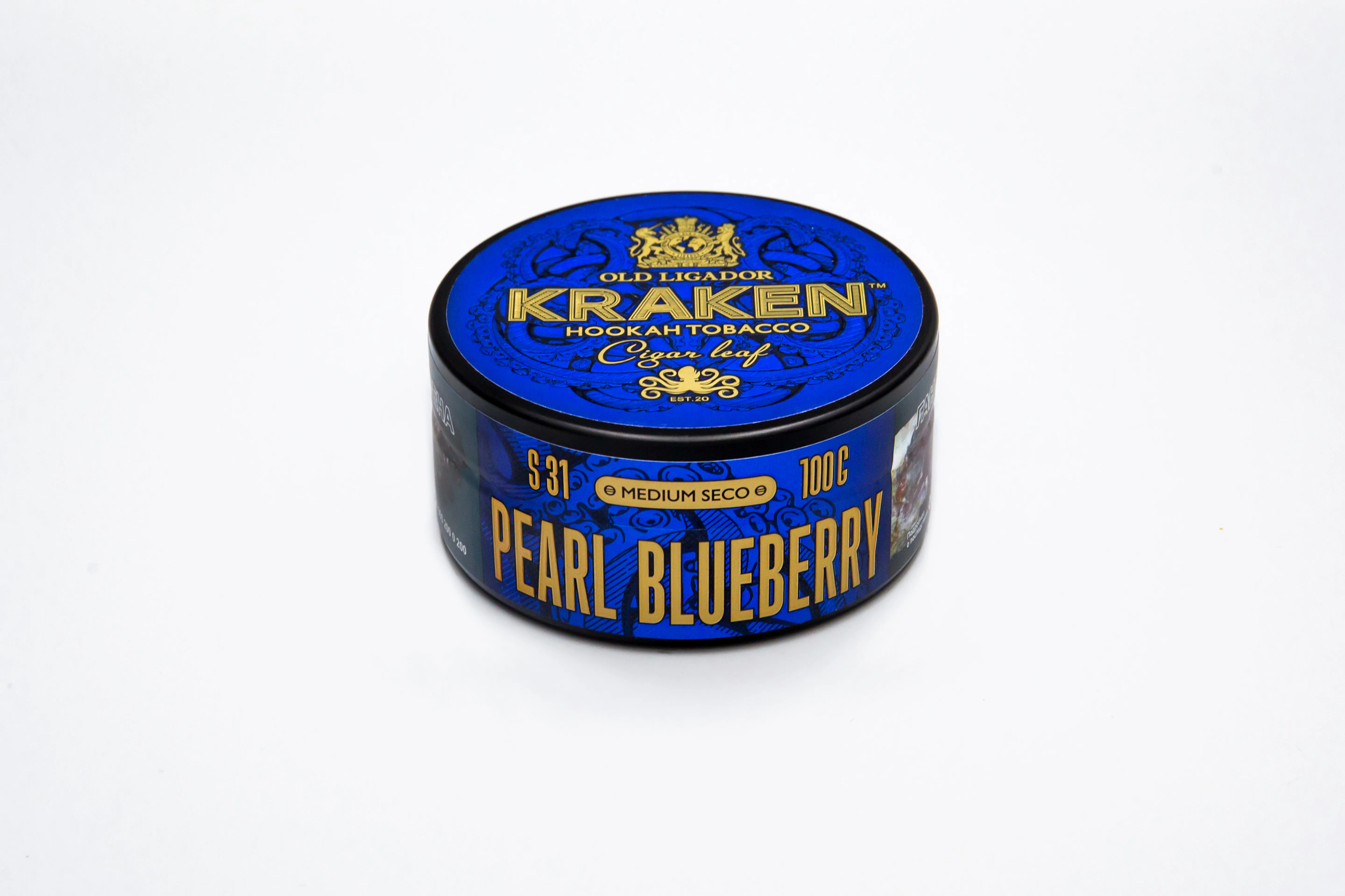 Табак для кальяна - Kraken - MS - Pearl Blueberry ( с ароматом черника ) - 100 г
