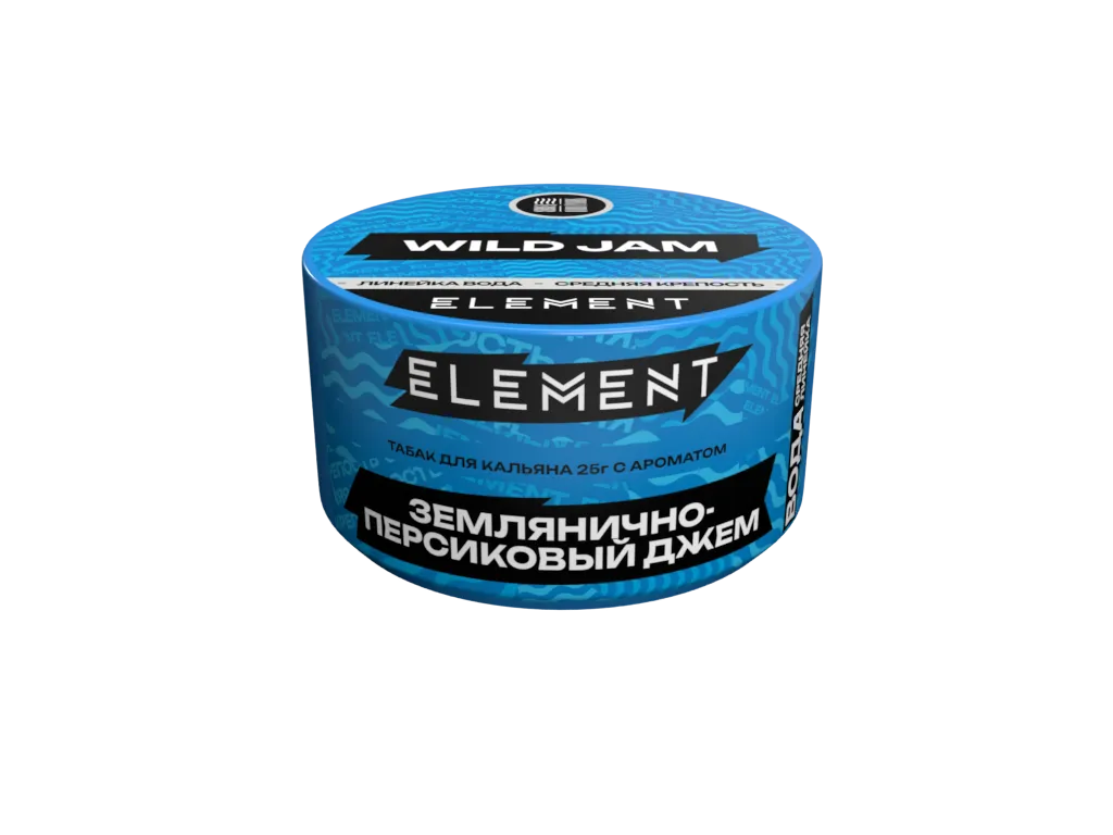Табак для кальяна - (Oбн.) Element Water - Wild Jam ( с ароматом землянично-персиковый джем ) - 25 г