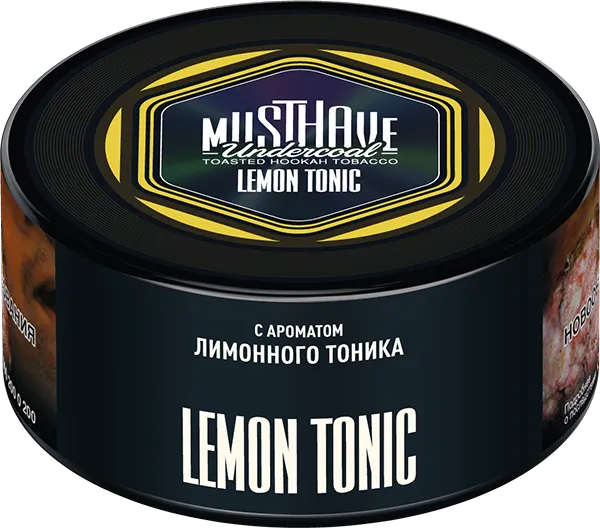 Табак для кальяна - Must Have - Lemon Tonic ( с ароматом лимонного тоника ) 125 г