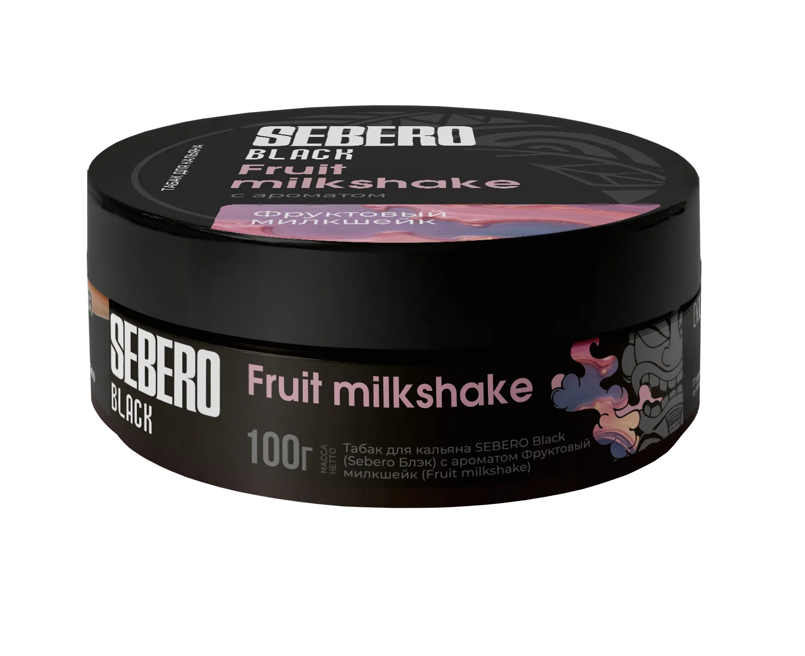 Табак для кальяна - Sebero black - Fruit Milkshake ( с ароматом фруктовый милкшейк ) - 100 г