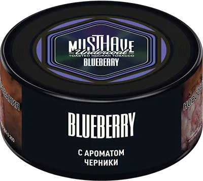 Табак для кальяна - Must Have - Blueberry ( с ароматом черника ) - small size - 25 г