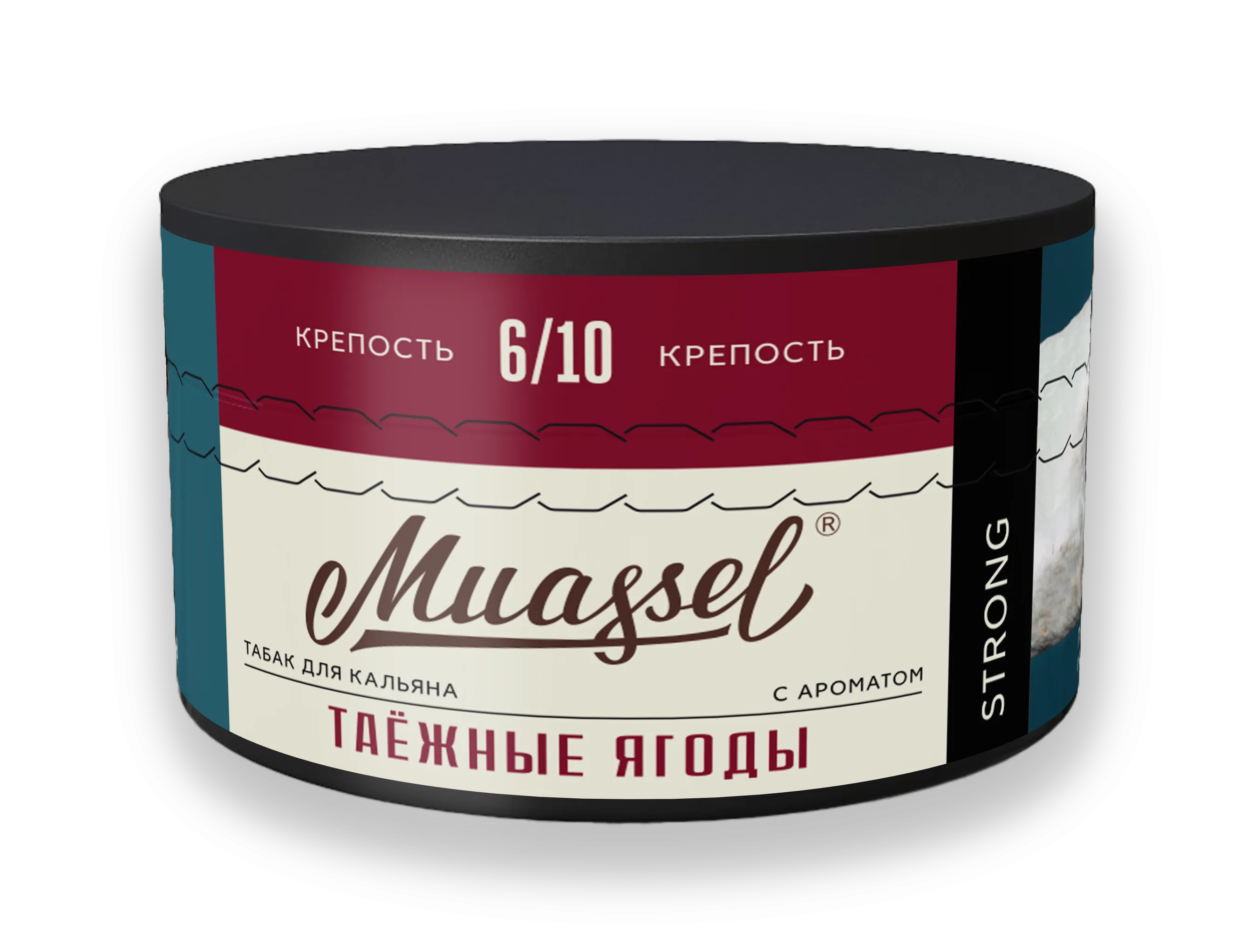 Табак для кальяна - Muassel Medium 4/10 - ТАЁЖНЫЕ ЯГОДЫ ( с ароматом таёжные ягоды ) - 200 г