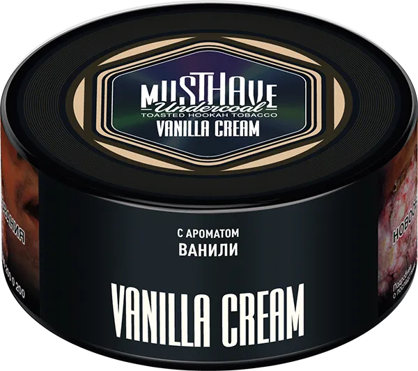 Табак для кальяна - Must Have - Vanilla Cream - ( с ароматом Ванильный крем )  125 г