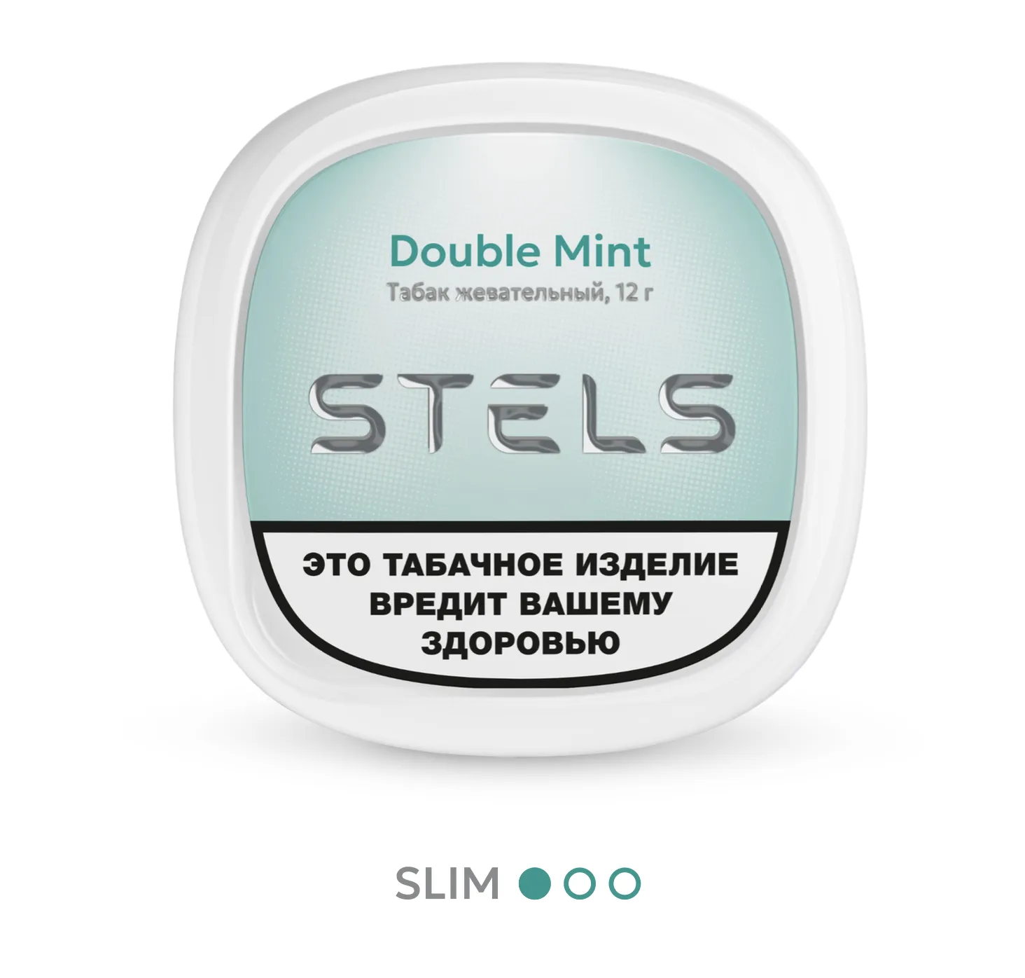 Жевательный табак - STELS by Plonq - SLIM Double Mint - 12 г