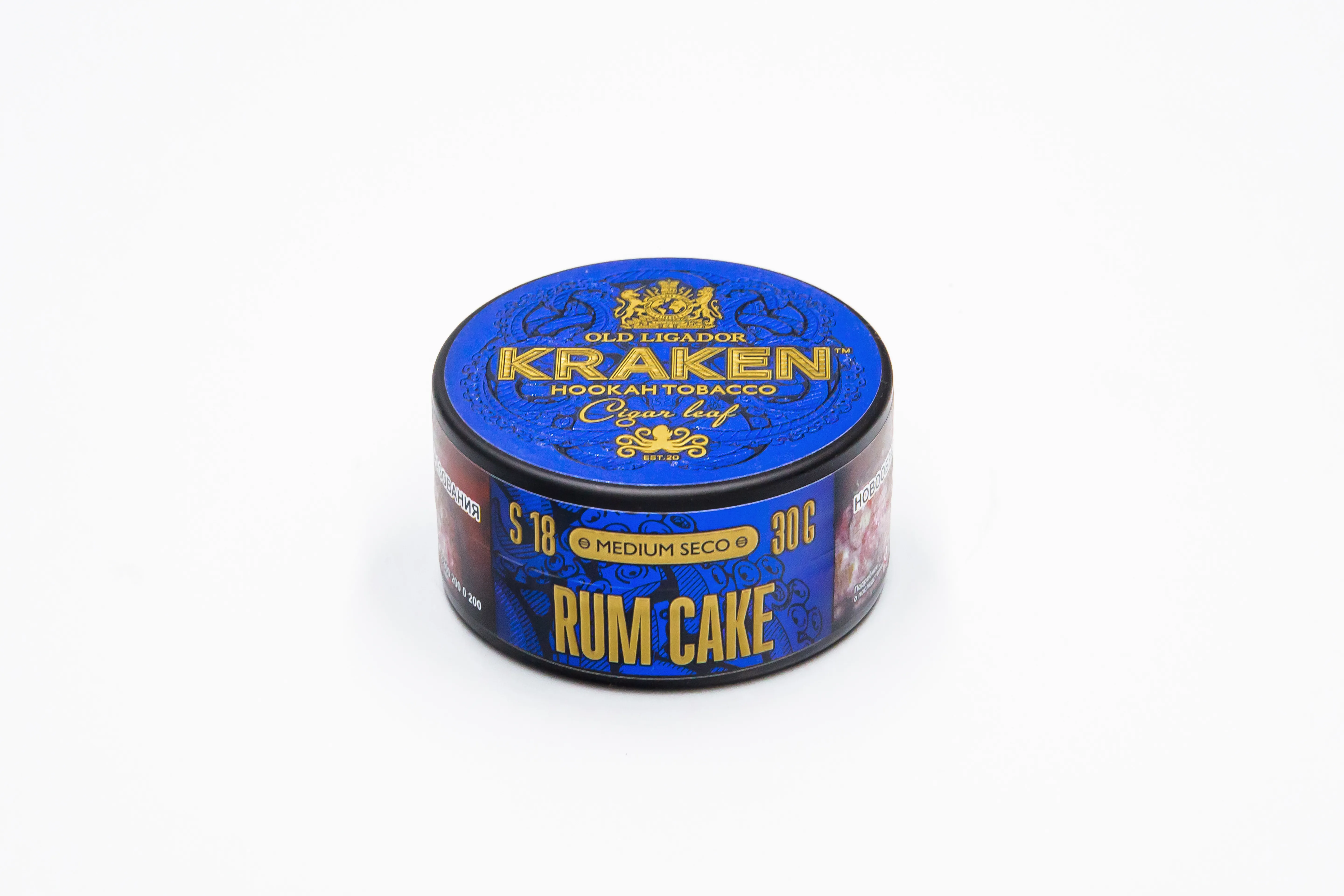 Табак для кальяна - Kraken - MS - Rum Cake ( с ароматом ромовый кекс ) - 30 г