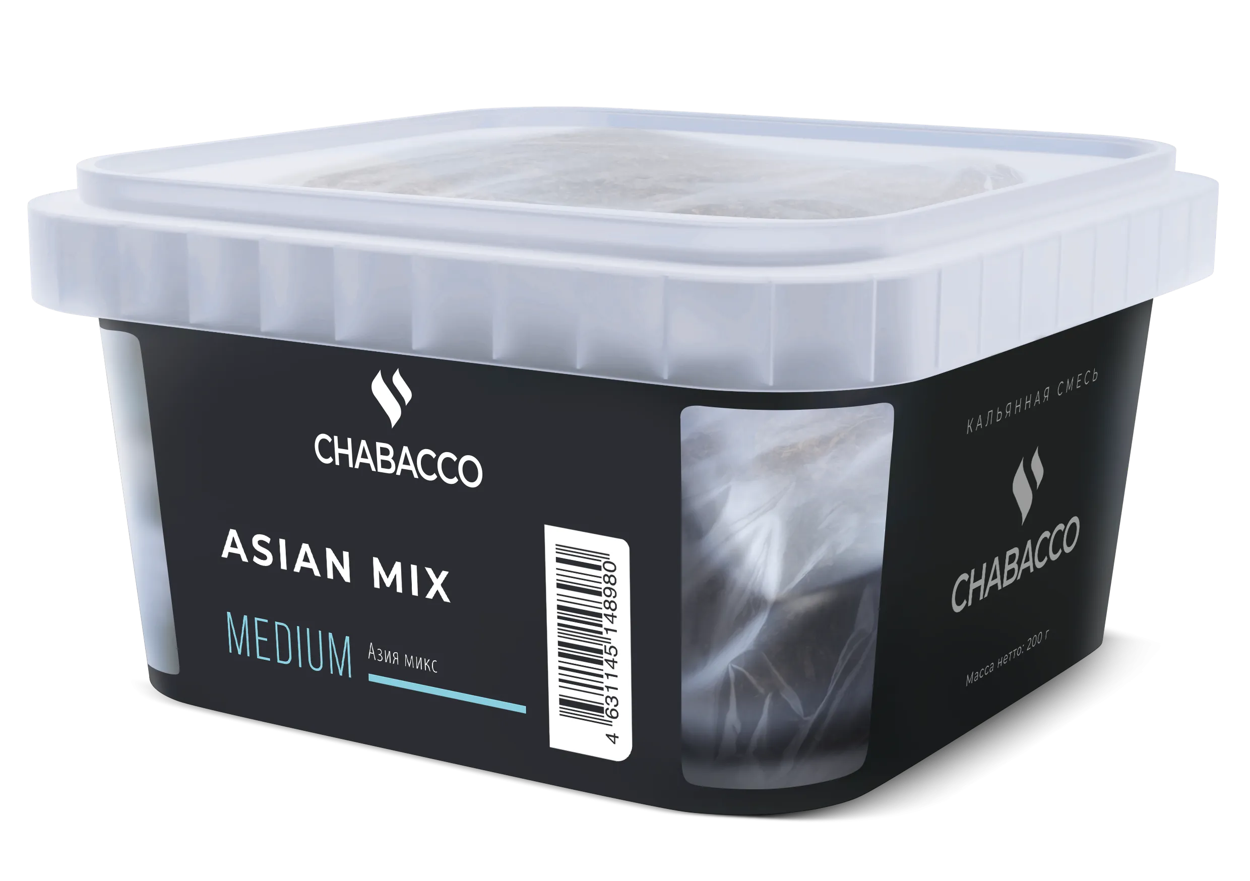 Бестабачная смесь для кальяна - Chabacco - Medium - ASIAN MIX ( с ароматом тропических фруктов ) - 200 г