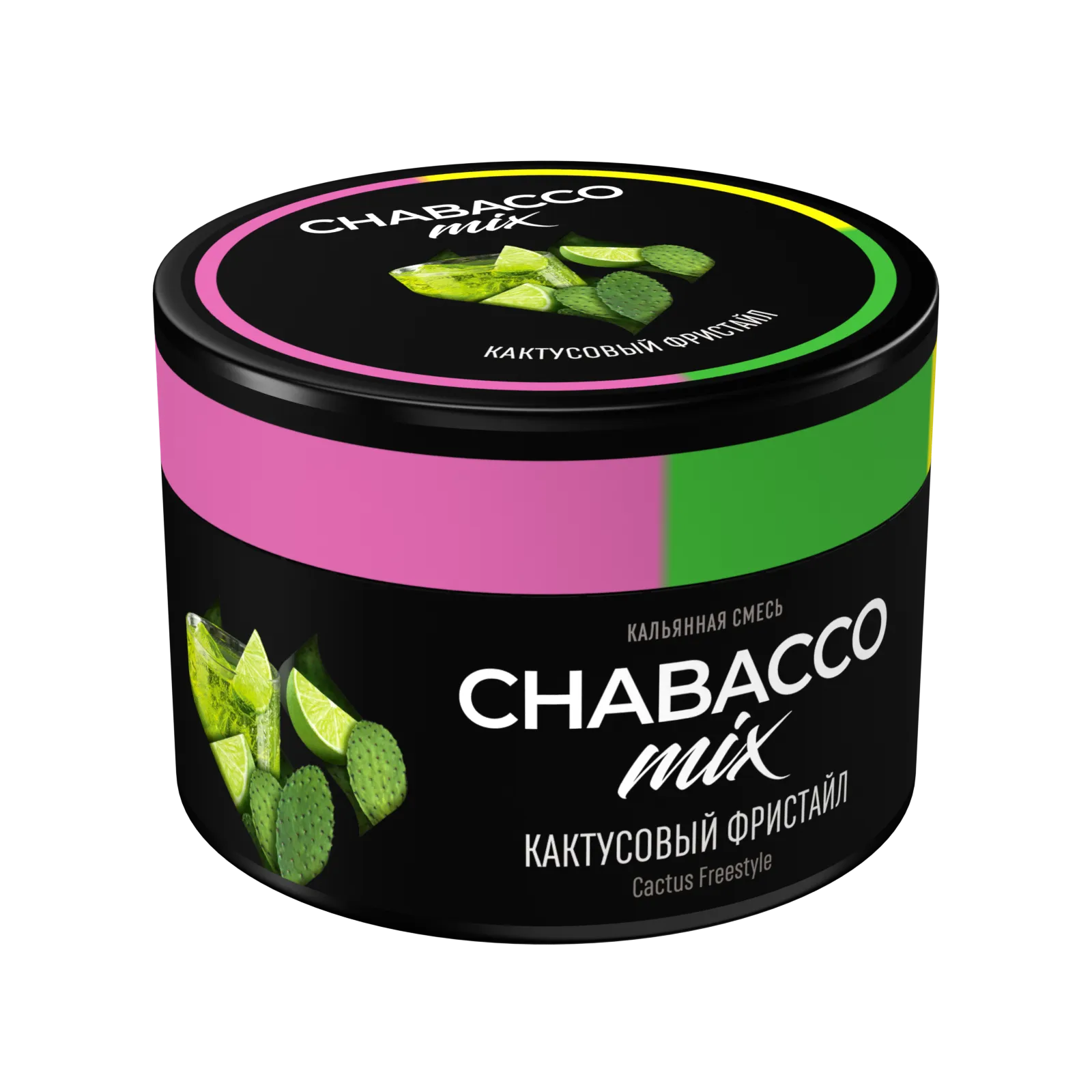 Бестабачная смесь для кальяна - Chabacco Mix - Cactus Freestyle ( с ароматом кактусовый фристайл ) - 40 г