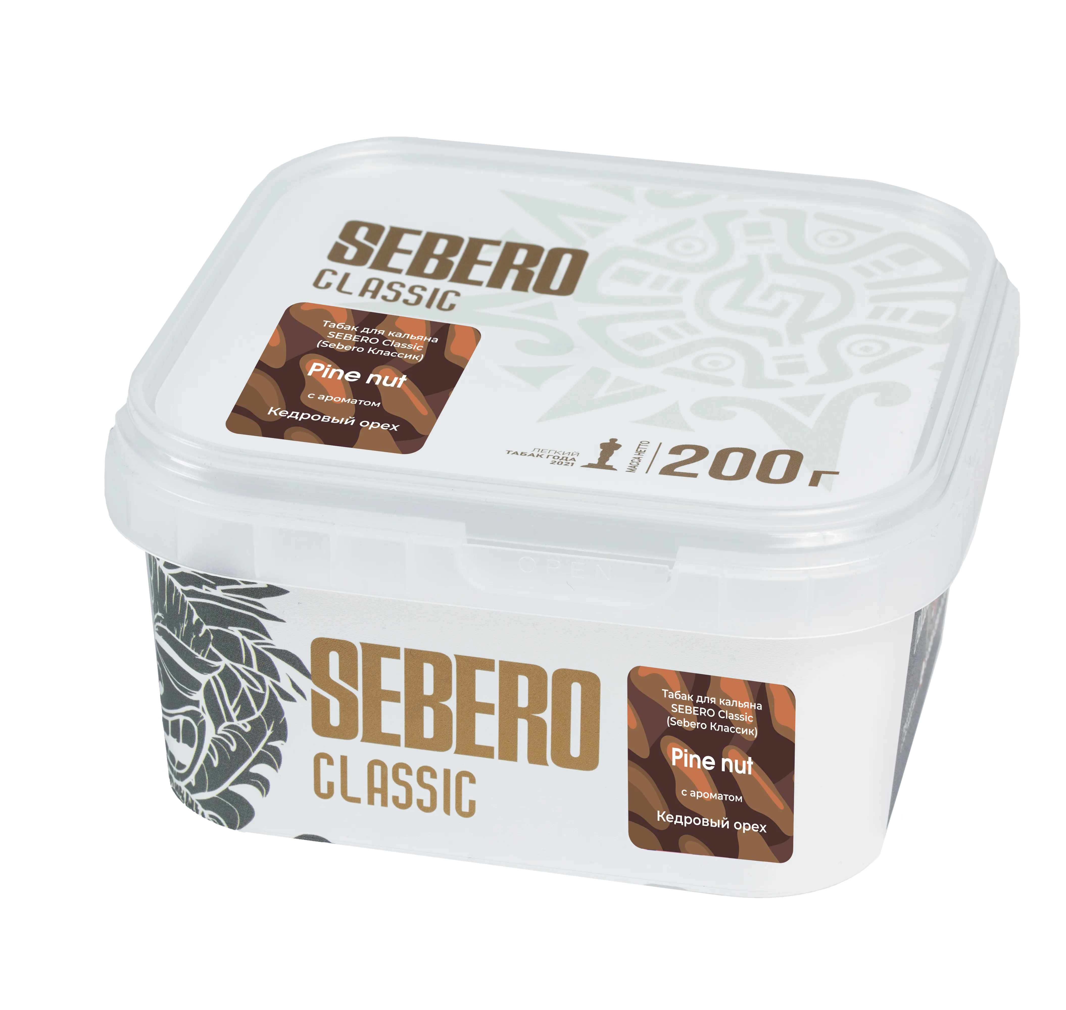 Табак для кальяна - Sebero - PINE NUT ( с ароматом кедровый орех ) - 200 г