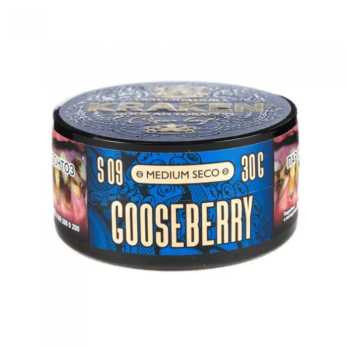 Табак для кальяна - Kraken - MS - Gooseberry ( с ароматом крыжовник ) - 30 г