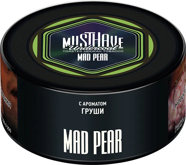 Табак для кальяна - Must Have - Mad Pear ( с ароматом груши ) 125 г